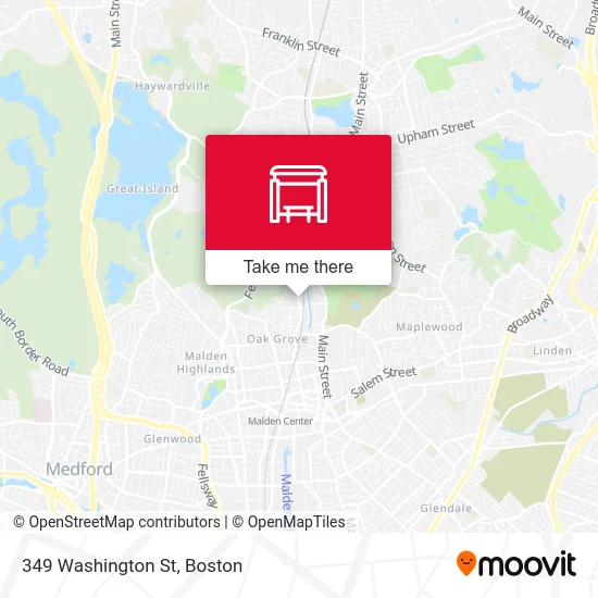 349 Washington St map