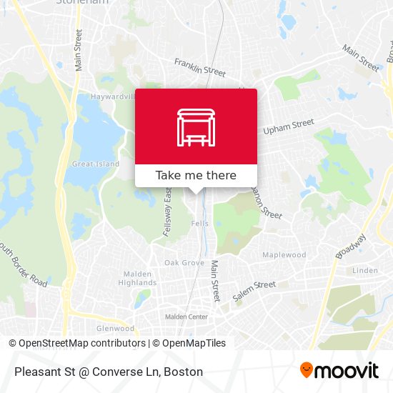 Pleasant St @ Converse Ln map