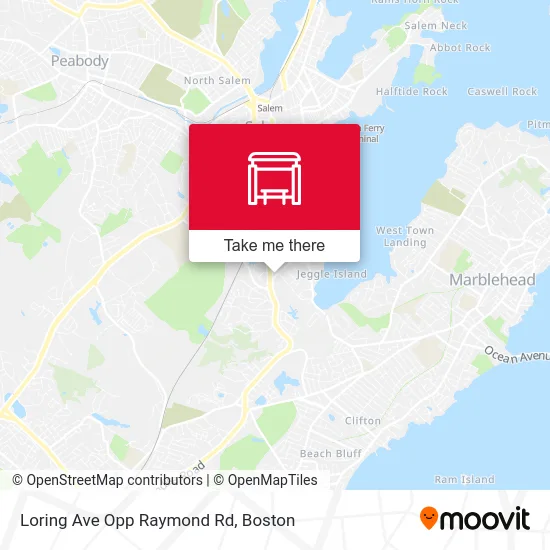 Loring Ave Opp Raymond Rd map