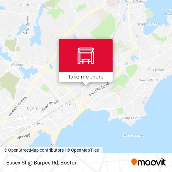 Essex St @ Burpee Rd map