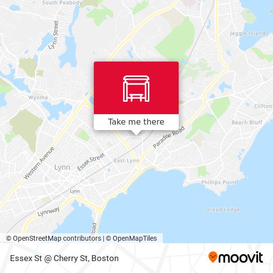 Mapa de Essex St @ Cherry St