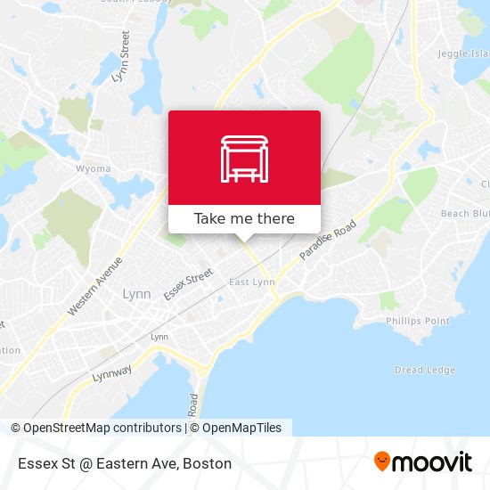 Mapa de Essex St @ Eastern Ave