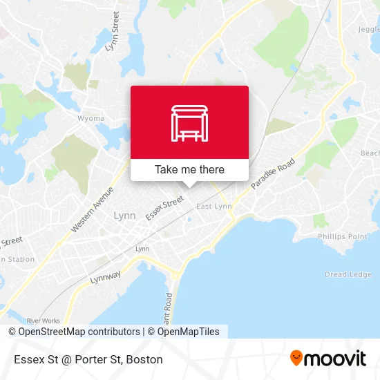 Essex St @ Porter St map