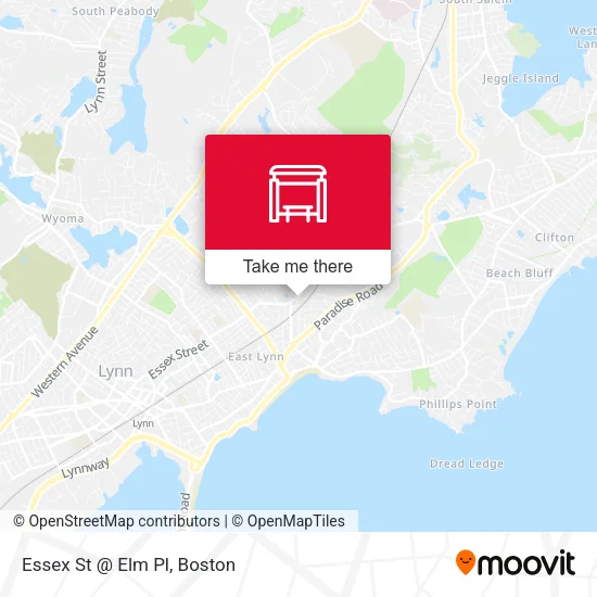 Essex St @ Elm Pl map