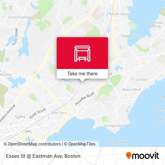 Essex St @ Eastman Ave map