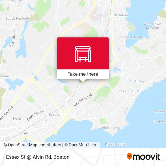 Essex St @ Alvin Rd map