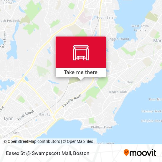 Essex St @ Swampscott Mall map