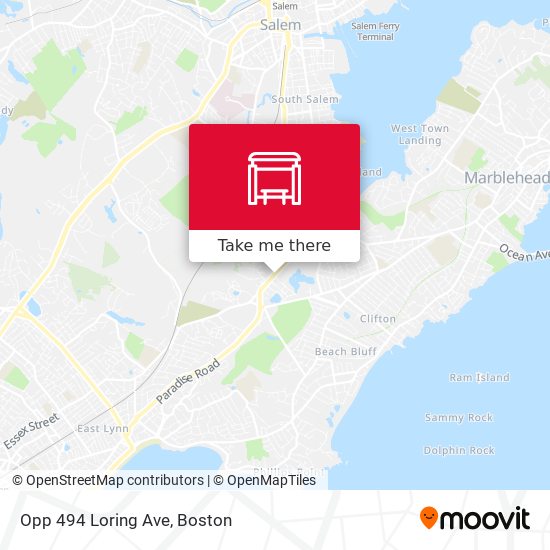 Mapa de Opp 494 Loring Ave