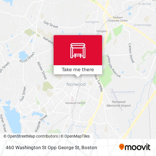 460 Washington St Opp George St map