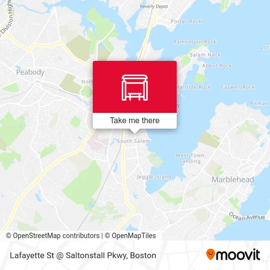 Lafayette St @ Saltonstall Pkwy map