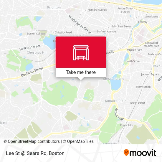 Lee St @ Sears Rd map