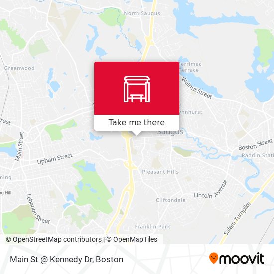 Main St @ Kennedy Dr map