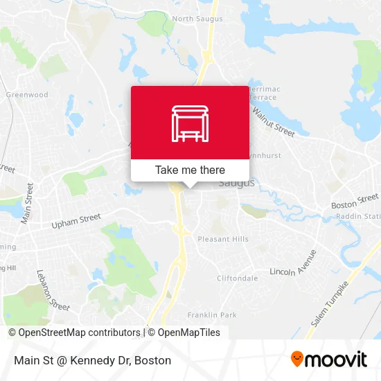Main St @ Kennedy Dr map