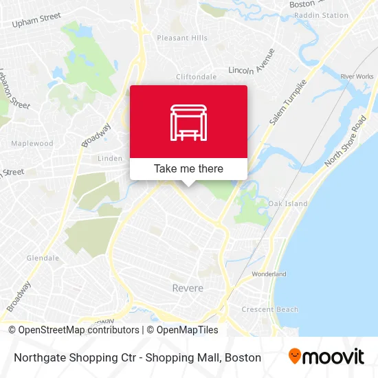 Northgate Shopping Ctr - Shopping Mall map