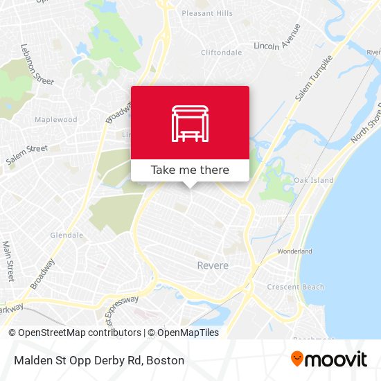 Mapa de Malden St Opp Derby Rd