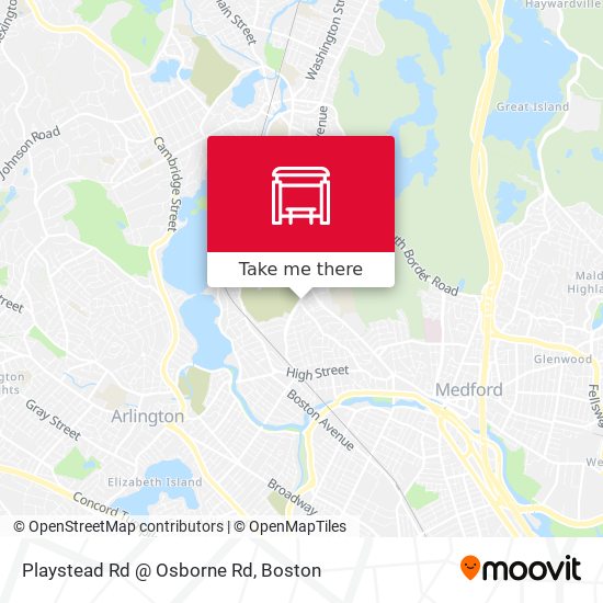 Playstead Rd @ Osborne Rd map