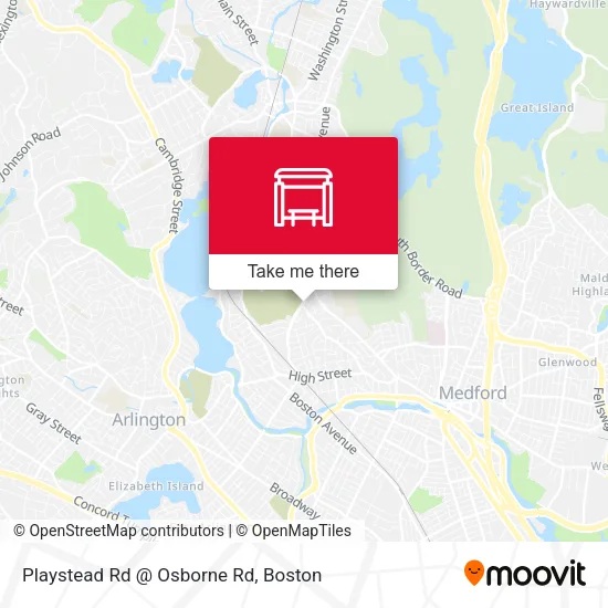 Playstead Rd @ Osborne Rd map