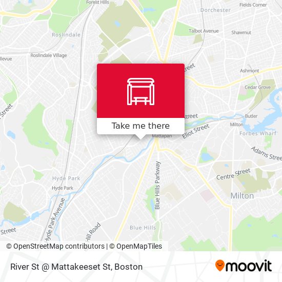 Mapa de River St @ Mattakeeset St