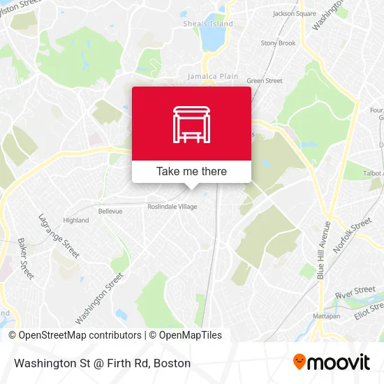 Mapa de Washington St @ Firth Rd