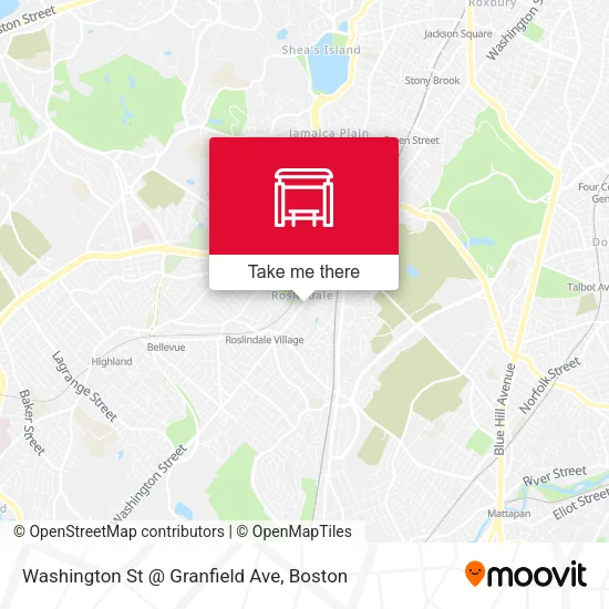 Mapa de Washington St @ Granfield Ave