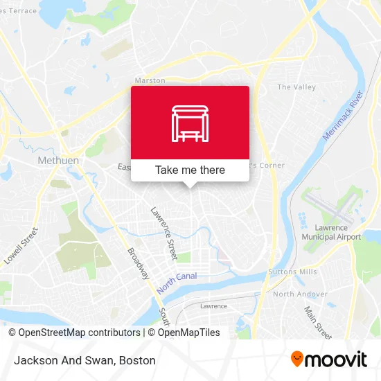 Jackson And  Swan map