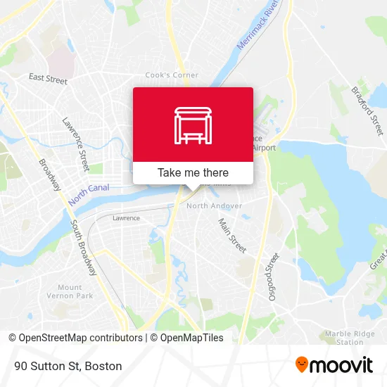 90 Sutton St map
