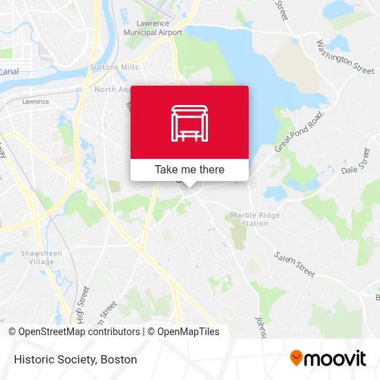 Historic Society map