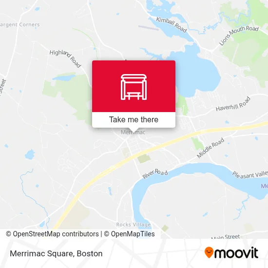Merrimac Square map