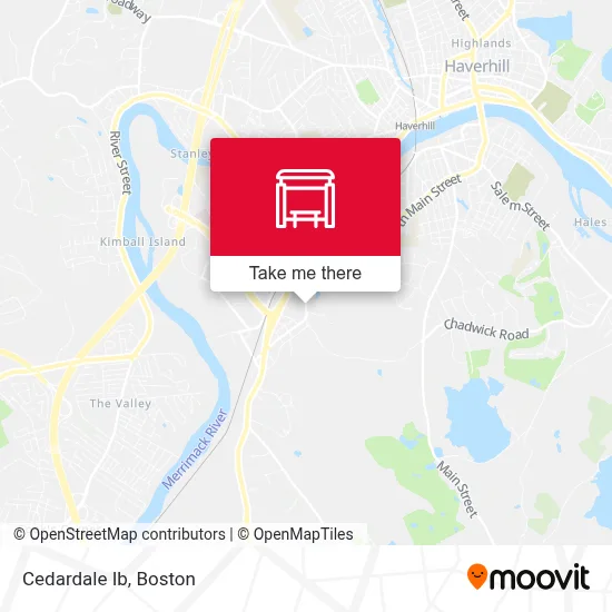 Cedardale Ib map