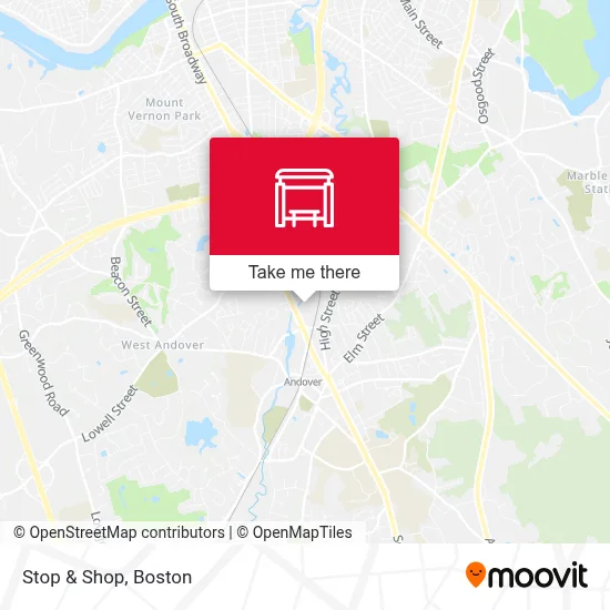 Stop & Shop map