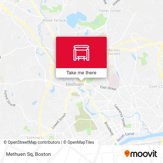 Methuen Sq map