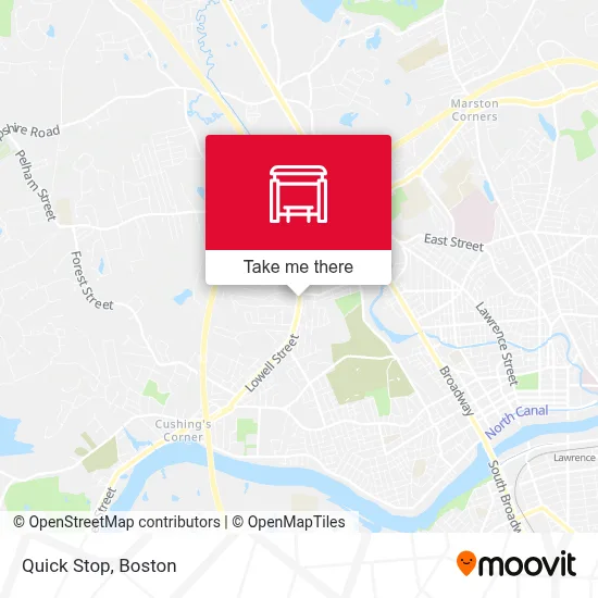 Mapa de Quick Stop