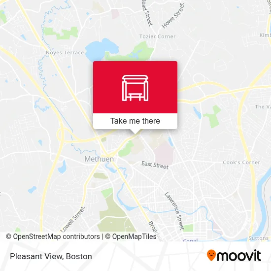 Pleasant View map