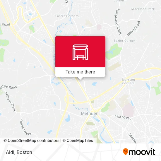 Aldi map