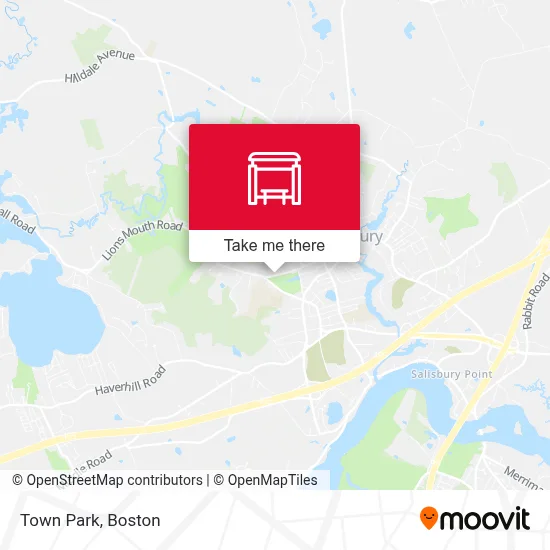 Town Park map