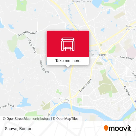 Shaws map