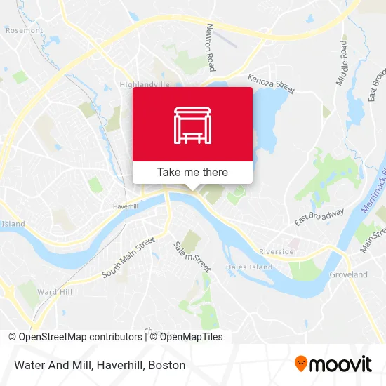 Water And Mill, Haverhill map