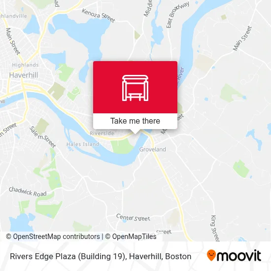 Mapa de Rivers Edge Plaza (Building 19), Haverhill
