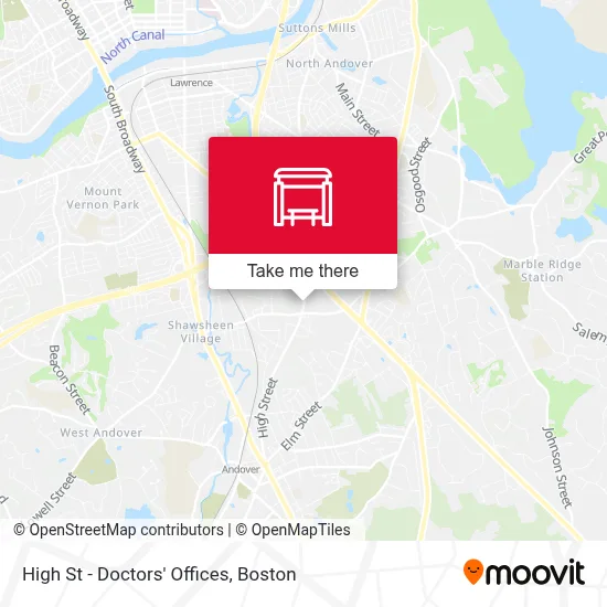 High St - Doctors' Offices map