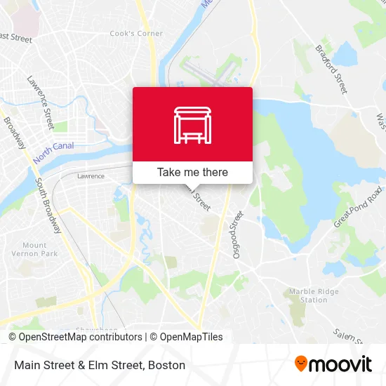 Main Street & Elm Street map