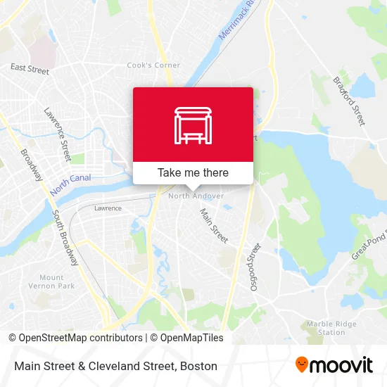 Main Street & Cleveland Street map