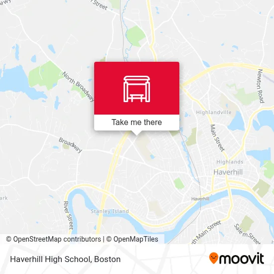 Haverhill High School map