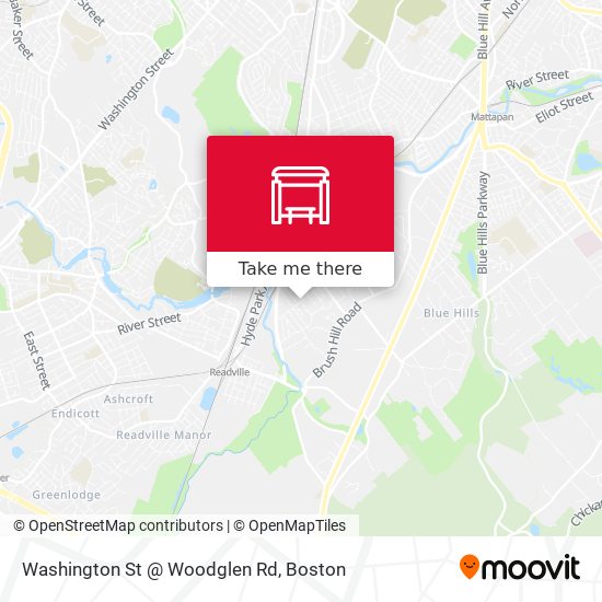 Mapa de Washington St @ Woodglen Rd