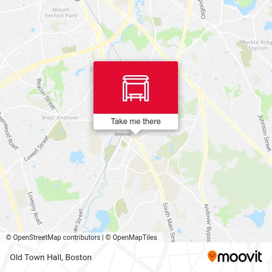 Old Town Hall map