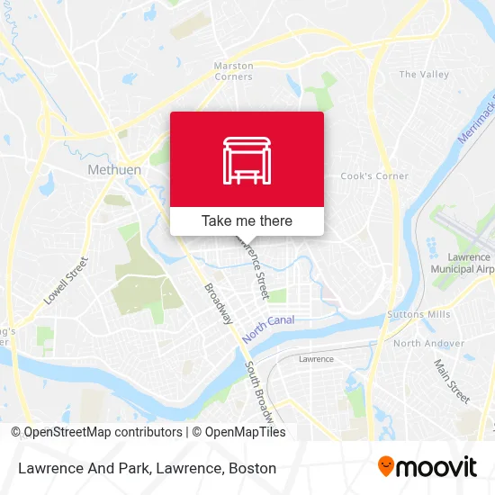 Lawrence And Park, Lawrence map