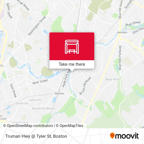 Truman Hwy @ Tyler St map