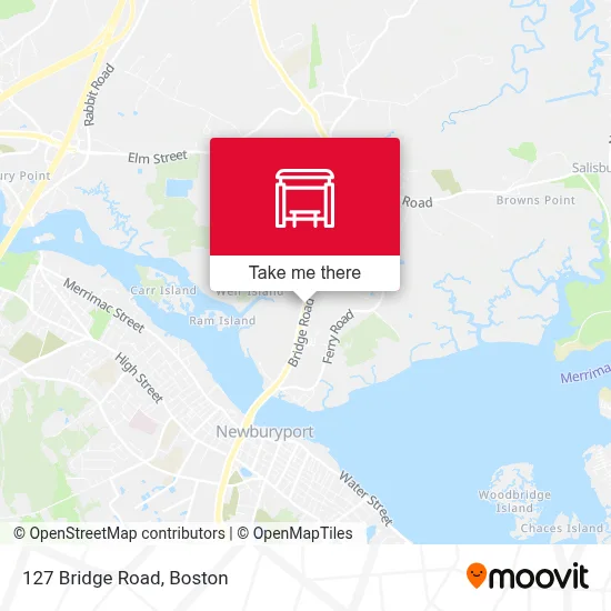 127 Bridge Road map