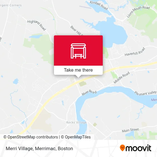Merri Village, Merrimac map