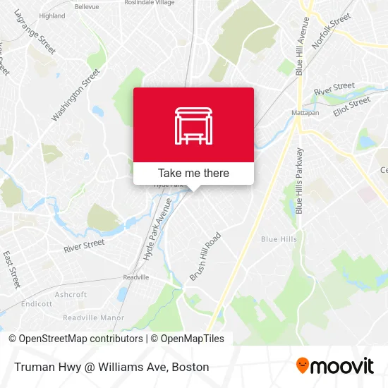 Mapa de Truman Hwy @ Williams Ave