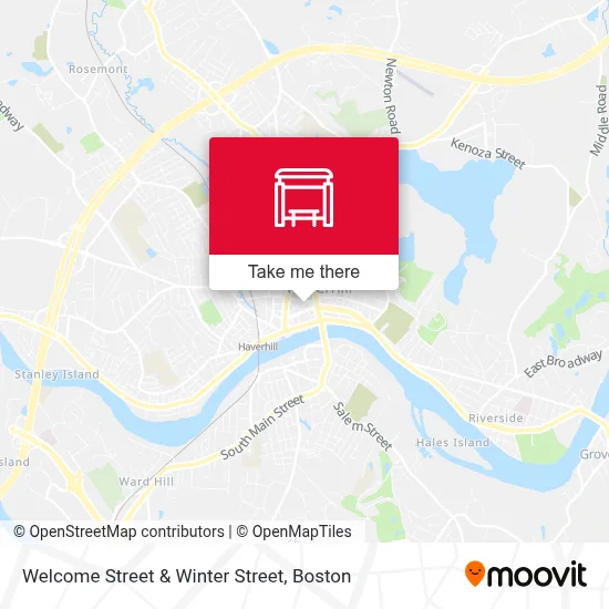Welcome Street & Winter Street map